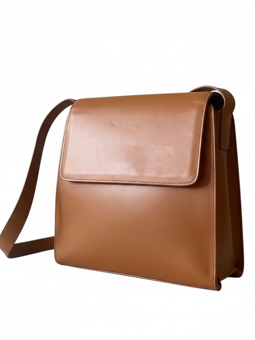 Vintage Fossil Tan Leather Shoulder Bag - Never Going Outa Style! Classic